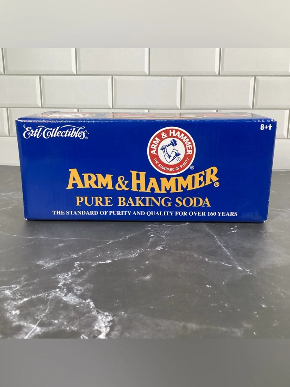 NIB Promotional Die Cast Arm & Hammer Bank, 1940 Ford Woody